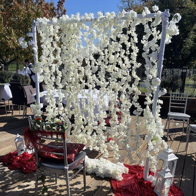 Cherry Blossom Garland white